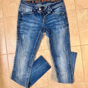 Rock Revival Aliyia Women’s Skinny Jeans Sz 27